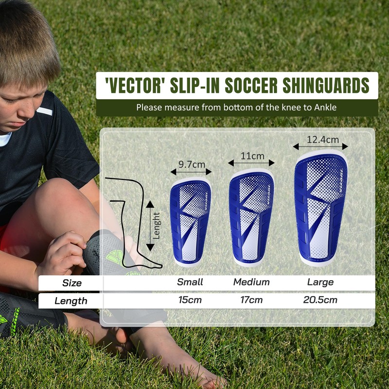 Vector Shinguard Blue Size M