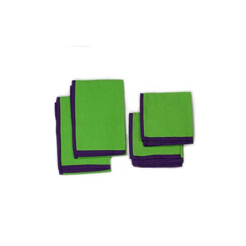 Chef Craft Dish Towel Set, Green