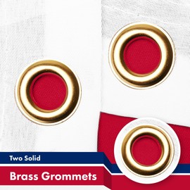 G128 2 Pack: Liberia Liberian Flag | 3x5 Ft | LiteWeave Pro Series Printed 150D Polyester | Country Flag, Indoor/Outdoor, Vibrant Colors, Brass Grommets, Thicker and More Durable Than 100D 75D Poly