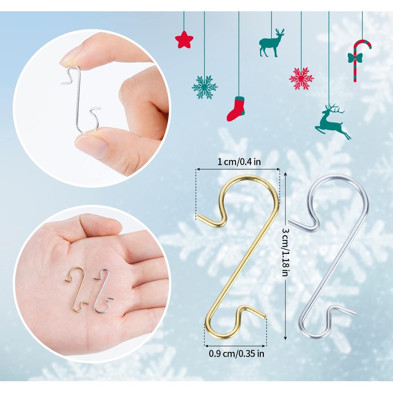 240 Ball Hangers Christmas Bauble Hanger Christmas Tree Baubles S