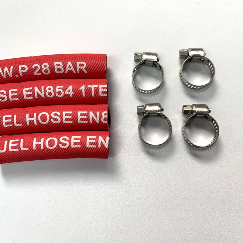 Fuel Line Hose 4AN 1/4 Inch High Pressure Hose 2.8Mpa