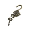 Coshar Retro Mini Padlock with Key Jewelry Box Storage Box