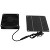 Solar Fan Effective Cooling Safety Protection Easily Install 3W 43.4CFM