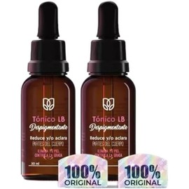 Facial Toner (2 Pack) Acclarante Tonico despigmentante y aclarador, Elimina manchas