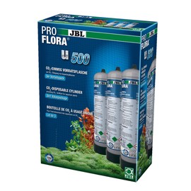 JBL ProFlora u500 2 (CO2 Vorratsflasche) 3 Stück