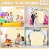 2-Piece Arch Cover for Wedding, Arch Spandex Fitted Covers 6FT