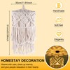 Giyofom Hand Made Wall Tapestry Lampshade Bohemian Macrame Boho Handcraft
