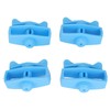 50Pcs Electric Fence Insulators ABS Electric Fence Tightener in Line