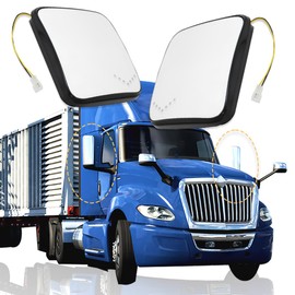 Under-Mirror Replacement for International LT625 2018, Left Side Lower Convex Spot Mirror, Compatible with LT625 (Smaller Mirror, L)