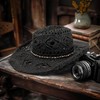 nemokamai Cowboy Hat Bands for Men Women, Braided Hatbands Belt