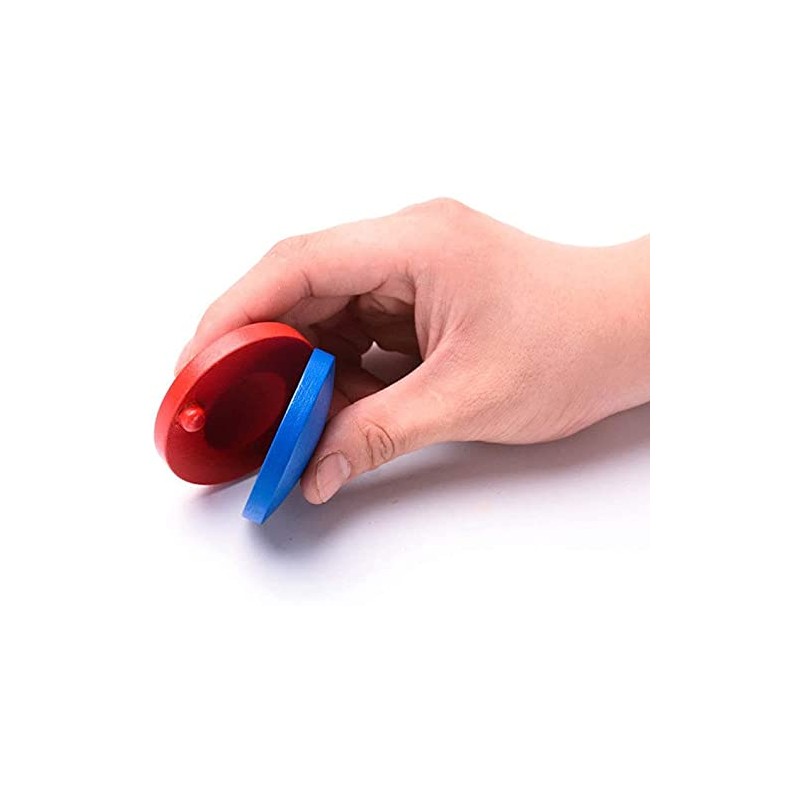 Castanets Educational Castanets for Educational Play Wooden Hands Children Educational