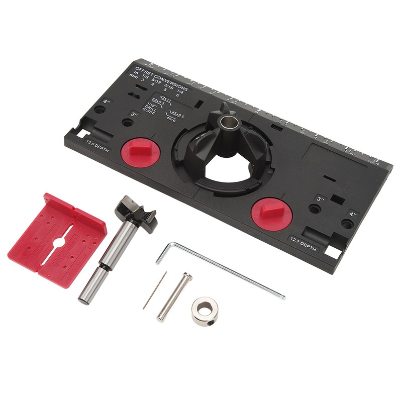 35mm Hinge Boring Jig Woodworking Hinge Hole Drilling Guide Locator