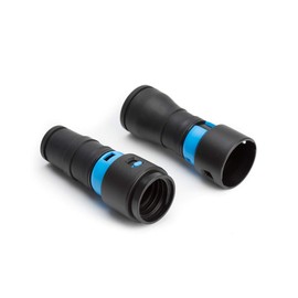 Cen-Tec Systems 94247 Quick Click Two Piece Power Tool Dust Extraction Adaptor Set (25, 35, 38 and 48mm) Compatible with Bosch, Festool, DeWalt, Milwaukee, Festool, Fein, Hitachi, Einhell and Others