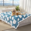 Luciphia Waterproof Pet Blanket for Medium Large Dogs Fluffy Thick