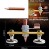 QISF 6 Pcs Magnetic Welding Head, Welding Ground Clamp, Magnetic