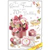 Jonny Javelin Friend 70TH Female Birthday Card