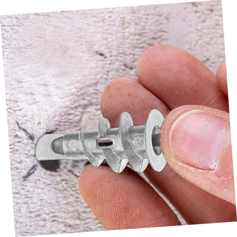 VILLFUL 20 Pack Drywall Anchors Hollow Wall Plugs Spiral Design