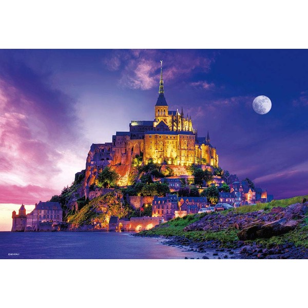 Beverly 1000 Piece Jigsaw Puzzle, Twilight Mon Saint Micheel, Micro