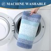 Bsmathom Microfiber Bathroom Rugs Sets 3 Piece, Non-Slip Absorbent Bath