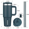 BJPKPK 30 oz Tumbler With Handle Insulated Tumblers With Lid