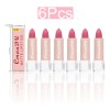 Cmaadu 6 Labiales Mate Hidratantes, Fácil De Aplicar.