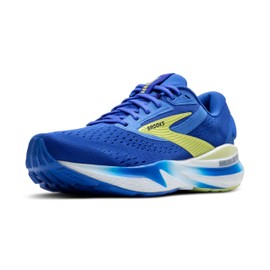 Brooks Men's Adrenaline Gts 24 Trainers, Cobalt Neo Yellow Peatcoat