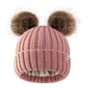 Hat Hut Toddler Beanie Satin Lined Beanie for Baby Winter