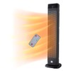 Deluxe Digital 30" Oscillating Ceramic Tower Space Heater with Adjustable