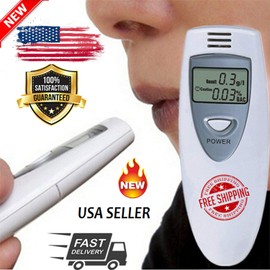 Wolfire Pocket Digital Alcohol Breath Tester Analyzer Breathalyzer Detector Alcohol Test