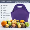 LOVAC Neoprene Lunch Bag, Thick Insulated Lunch Bag - Durable