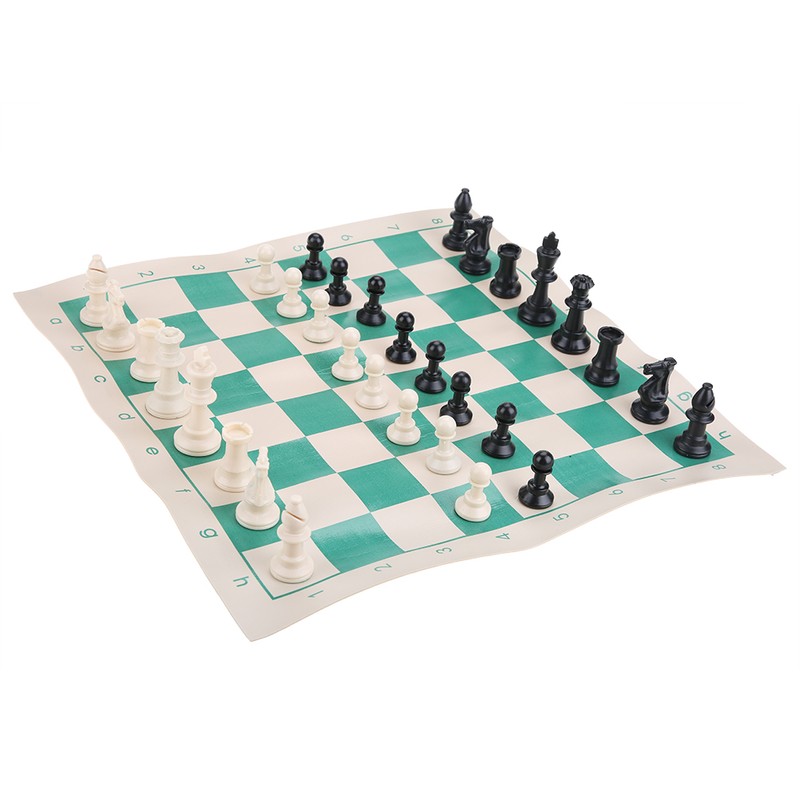 Portable Chess Set with Backpack Promote Children 's Intelligence Game