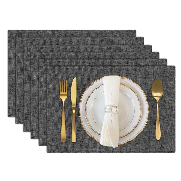 ablieve mantel individual para mesa 100% algodón para Comedor, rectangulares,