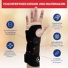 Doctor Developed Carpal Tunnel Syndrome Night Wrist Bandage LEFT