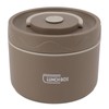 Fiambrera Térmica Bento, Contenedor de Almuerzo Aislado Portátil de 550