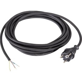Anschl.Ltg. RN-F 2 x 1.0 / 5 m Black 1st Side Contour Plug
