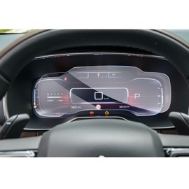 GAFAT [2 Stück] Citroe-n C5 Aircross 2019-2023 2024 12,3" Virtual Cockpit Schutzfolie, C5 Aircross Nano Displayschutzfolie für Instrumententafel, Stoßfest, 6H Anti-Kratzen