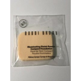 Bobbi Brown Illuminating Finish Powder Compact Foundation Make Up Sponge NIP