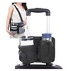 S.fields.inc Suitcase Drink Holder Cup Holder 2-Way Pocket Retrofit Sacoche