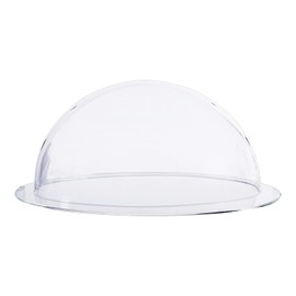 HMF 46735 Hemisphere Acrylic with Brim, DIY Acrylic Cover, Diameter 35 cm, Transparent