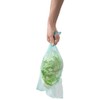 Fackelmann Salatschleuderbeutel, Küchenhelfer zum Trocknen von Salat (Farbe: Transparent), Menge: