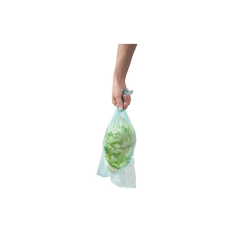Fackelmann Salatschleuderbeutel, Küchenhelfer zum Trocknen von Salat (Farbe: Transparent), Menge: