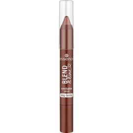 essence blend & line eyeshadow stick, no. 04, brown, long-lasting, highly pigmented, with oils, vegan, no microplastic particles, nanoparticles free, without perfume, 1.8 g
