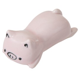 Saikai Pottery Hasami Ware Chopsticks Rest, Pettit Little Pig Diameter 20798