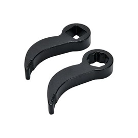 ENNSOO Half Shaft Removal Repairing Tools, Pry Bar Wrench Adapter for Car, 2025 Upgraded Version 1/2" Pry Bar Wrench Adaptor Head for Car Tight Spaces, 2 PCS, Black