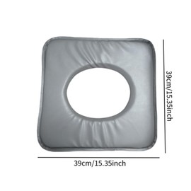 Perfeclan Donut Cushion Donut Butt Pad with Hole Washable Portable Bed Sore Cushion Doughnut Pad for Car Travel Elderly Waist Office