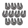 10 Pack Heavy Duty 1/2" Weld On Grab Hook, Grade