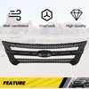 KUAFU Front Grille Inserts Compatible with 2011-2015 Ford Explorer Bumper