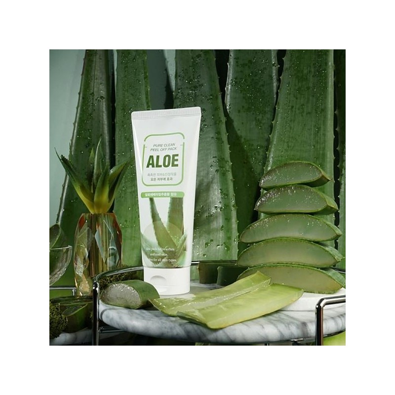 떼어내는 타입 순한 알로에 모공케어 필오프팩 180ml Peel-Off Type Gentle