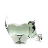 Hand Made Recycled Glass Warthog Sculpture - Medium [081-C]