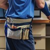 5-Pocket Utility Tool Belt Pouch for Men and Women, Adjustable